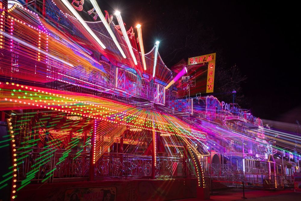 At fun fair