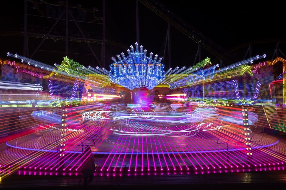 At fun fair