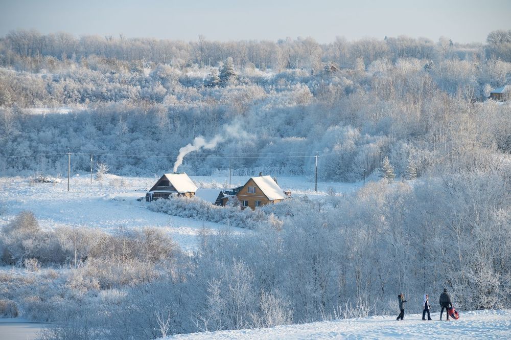 Зима.