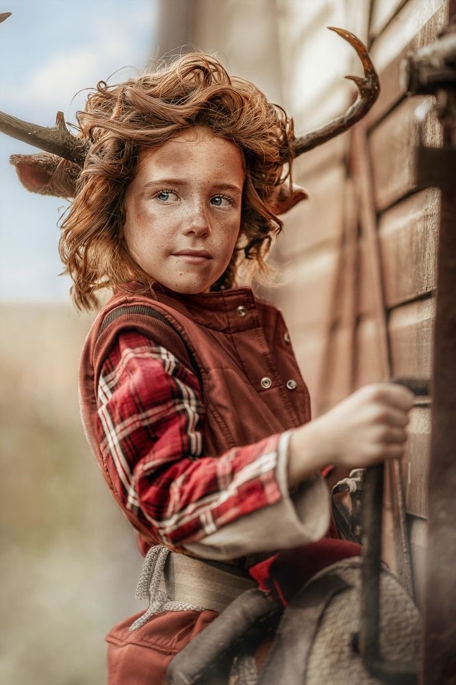 Boy with Antlers