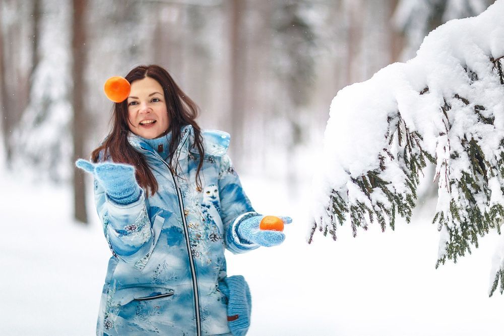 Белое и голубое