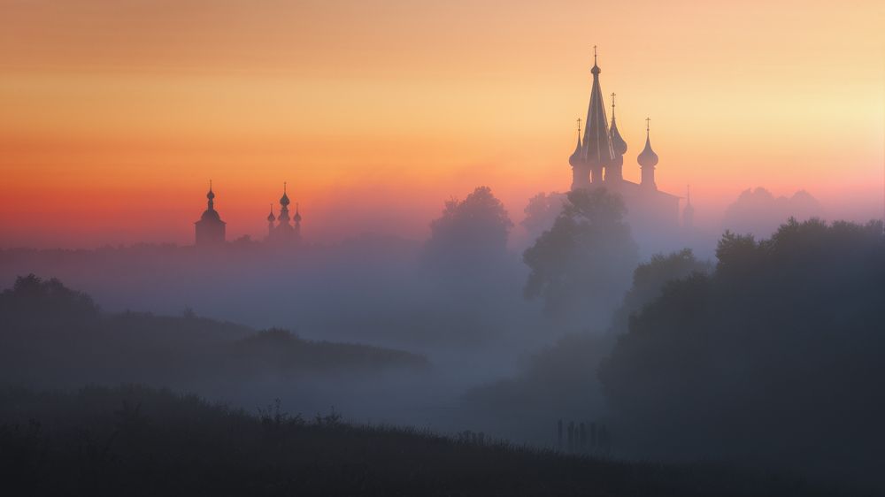 Дунилово. Утро.