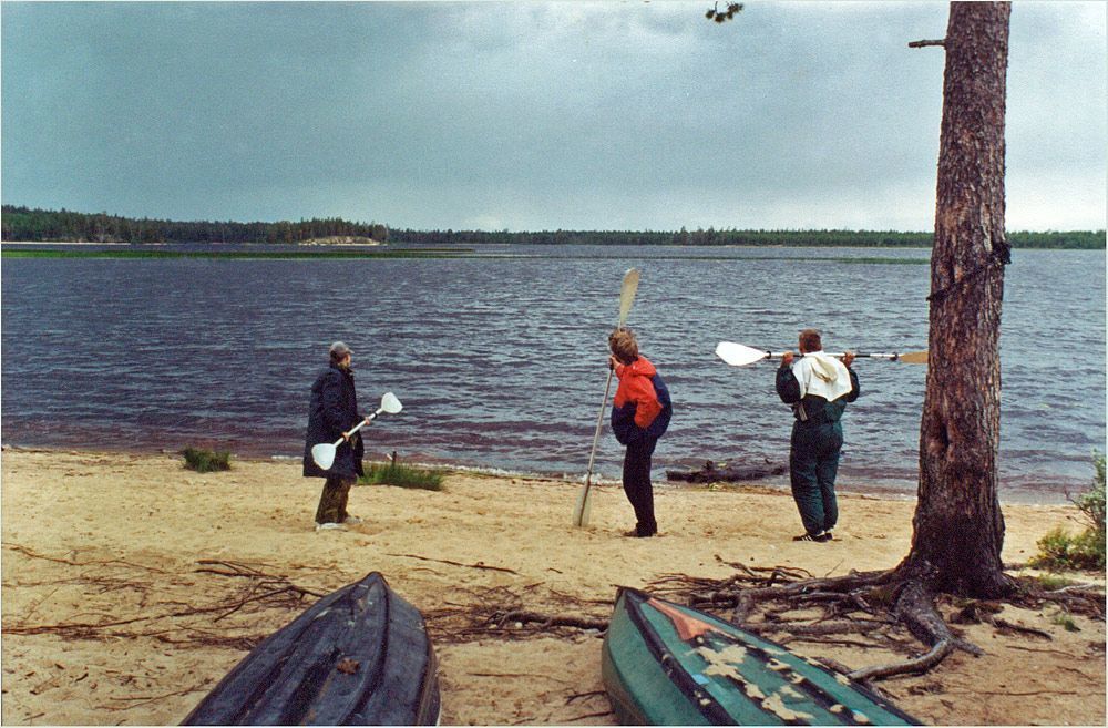 Плёночные воспоминания. Чирка-Кемь, 2001.