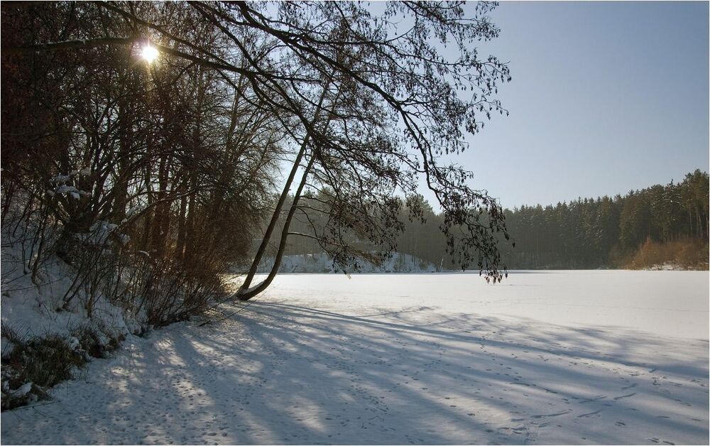 зимняя светотень