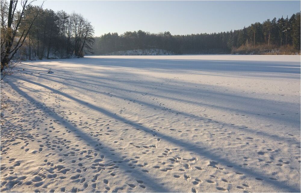 зимняя светотень