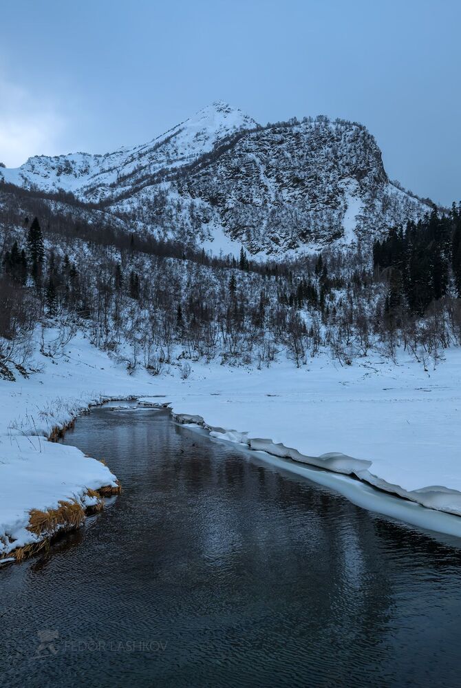 Зимняя прогулка в горах