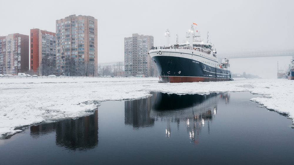Ходовые испытания супертраулера