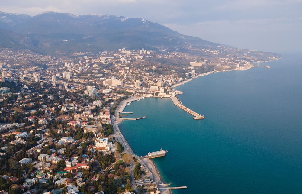 Крым. Ялта. Набережная Ленина