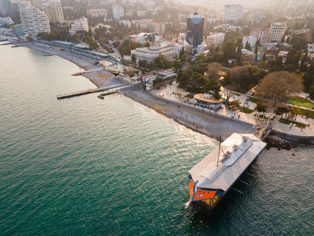 Крым. Ялта. Набережная Ленина