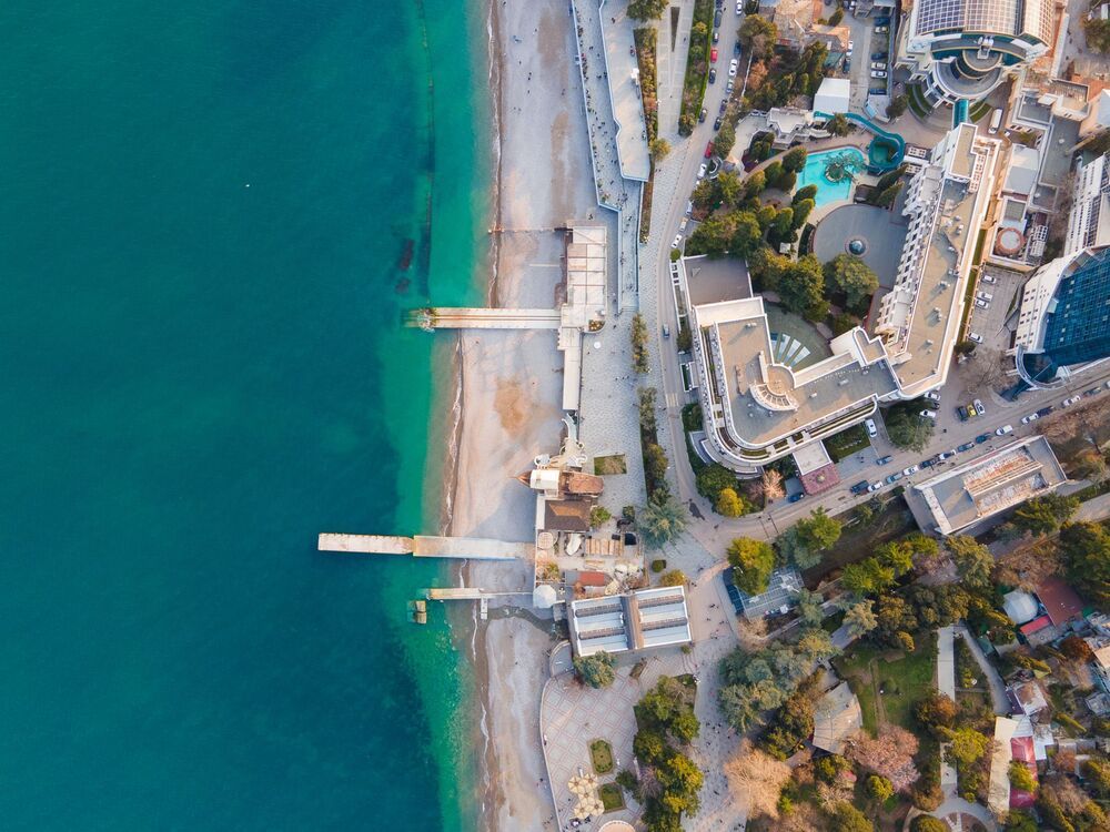 Крым. Ялта. Набережная Ленина
