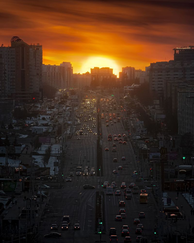Городские пейзажи с крыш