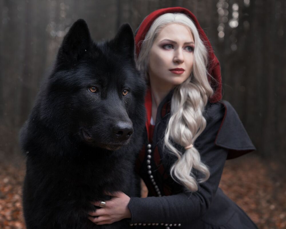 Lady and the wolf