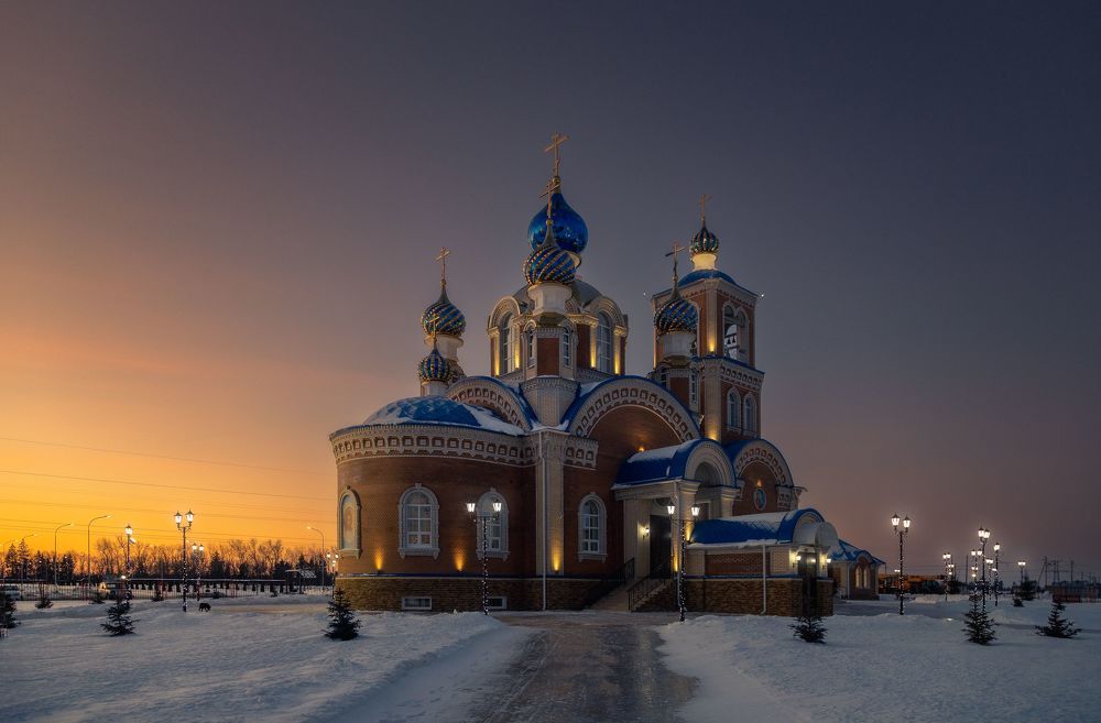 Храм "Спорительница хлебов" п/х Орловский Колос.