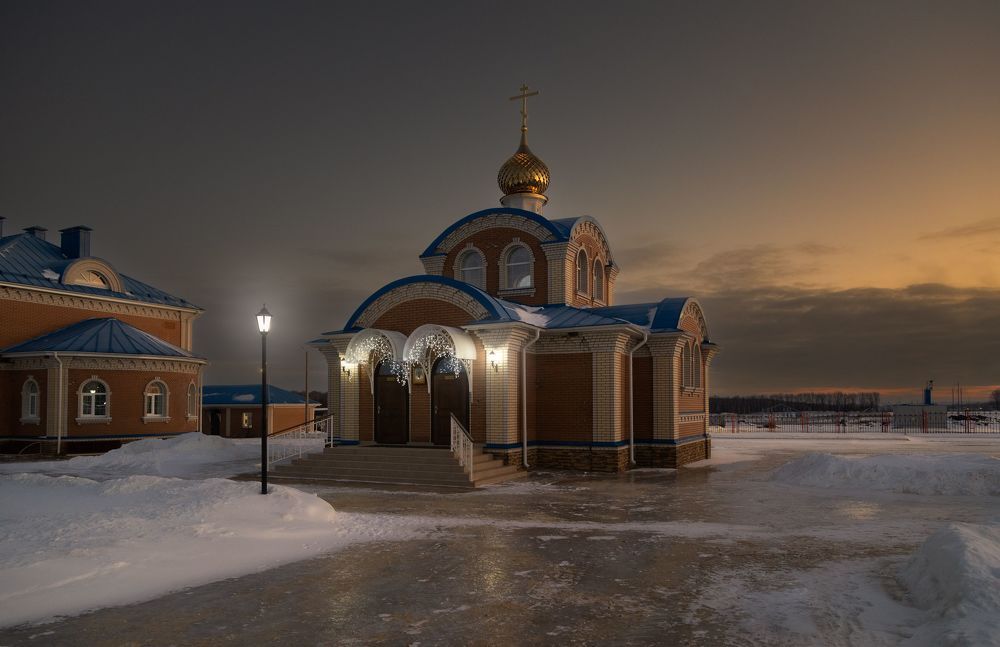 Храм "Спорительница хлебов" п/х Орловский Колос.