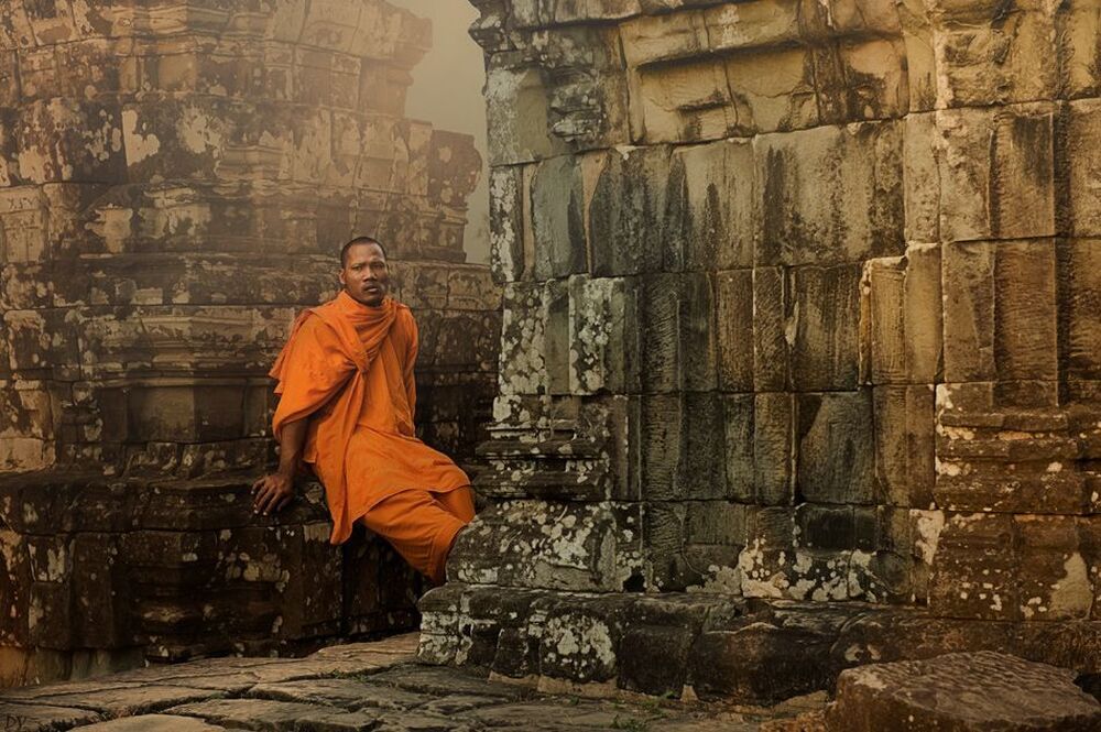 ...in the silence of the temple...