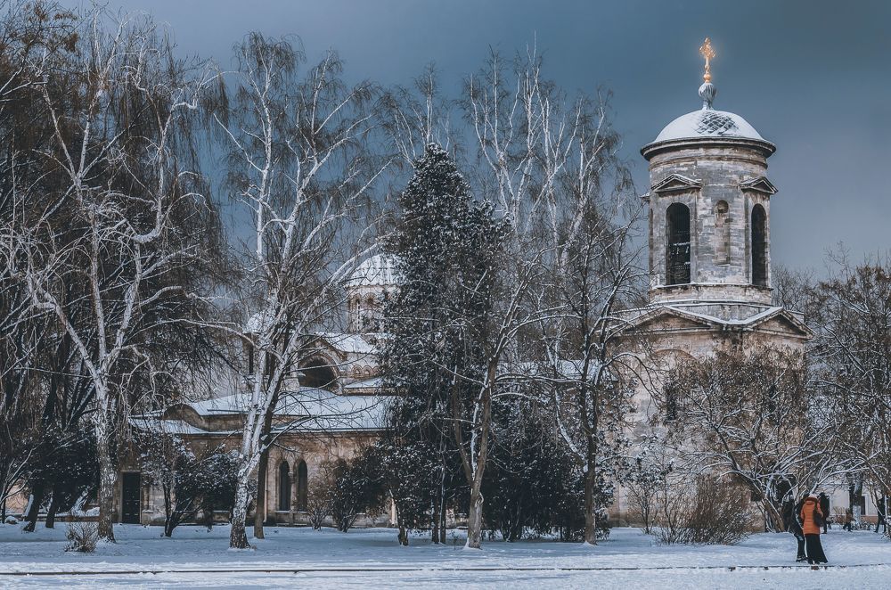 В одну из прошлых снежных зим.