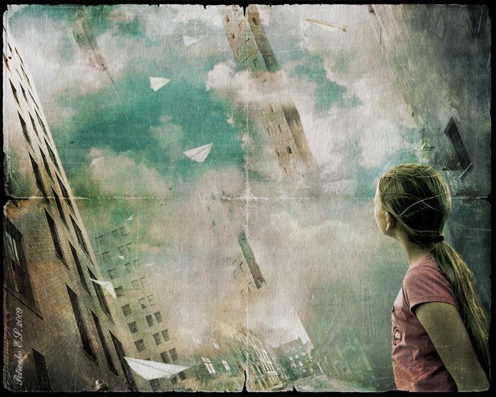 В небо