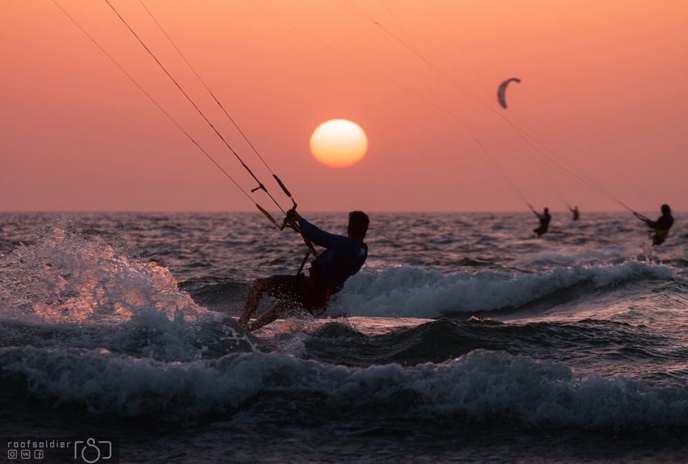 Tel Aviv sea sunsets