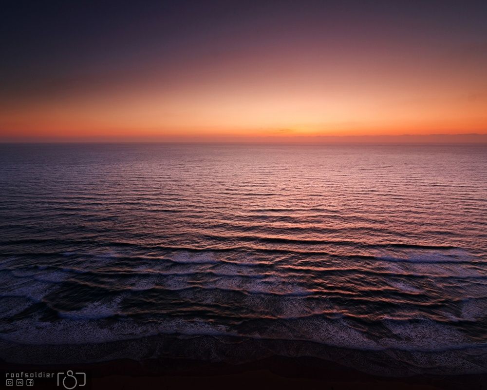 Tel Aviv sea sunsets