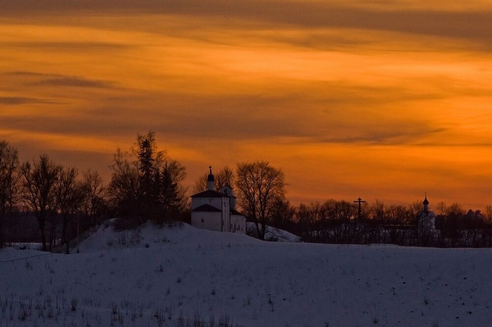 Россия.Псковская область. Старый Изборск. Труворово городище.