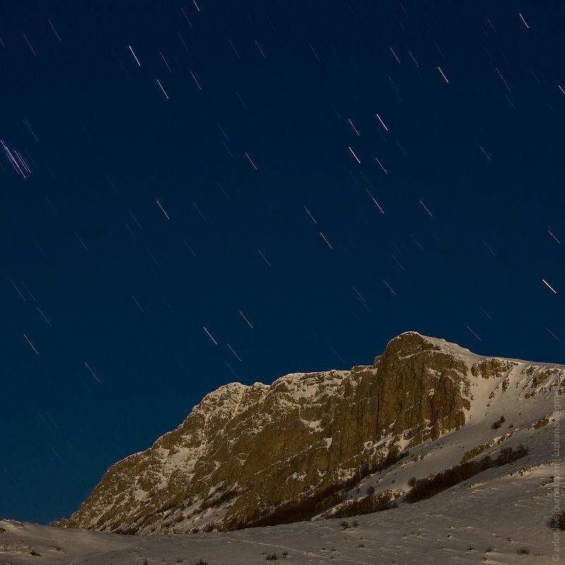 Eklizi Burun in moonlight