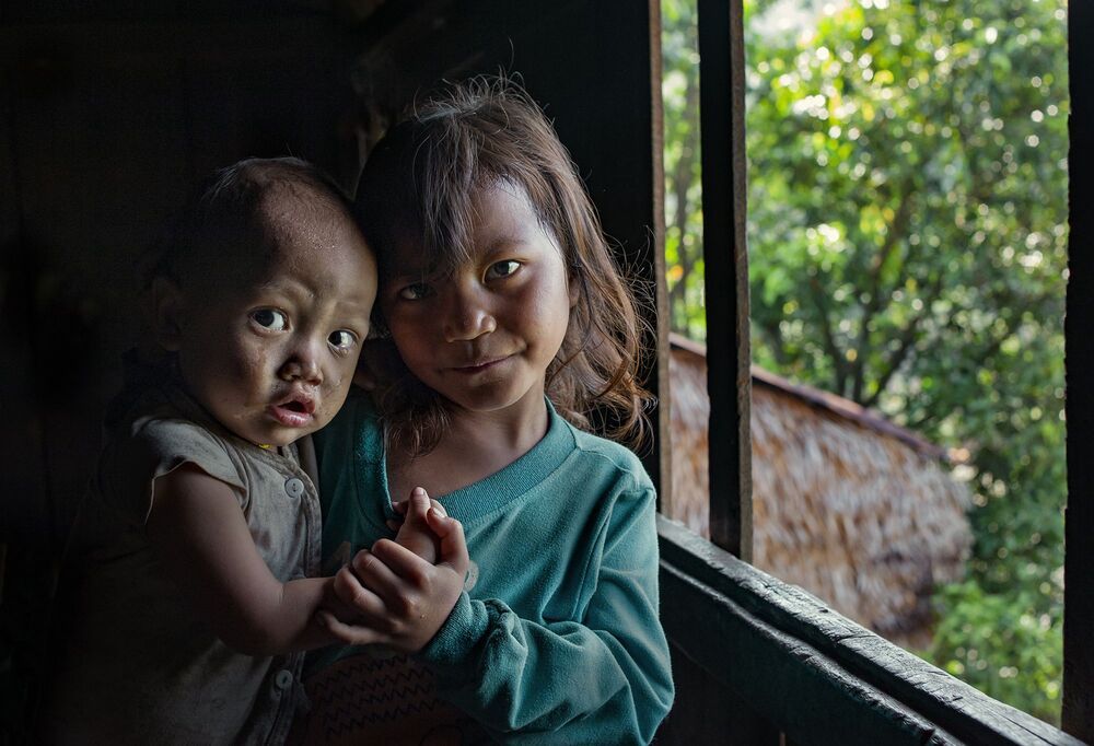 Young And Old Portraits