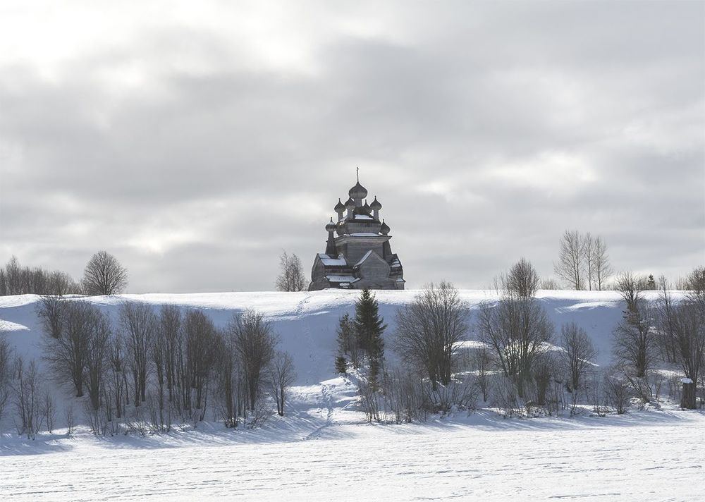 Северная деревня Медведевская.