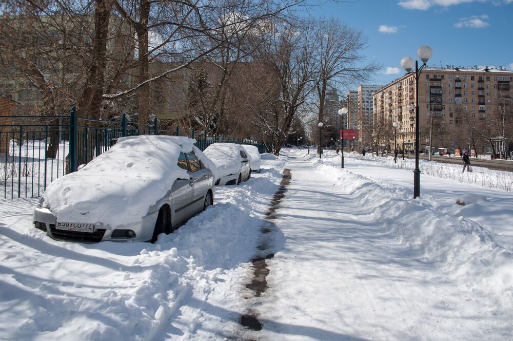 После апрельского снегопада