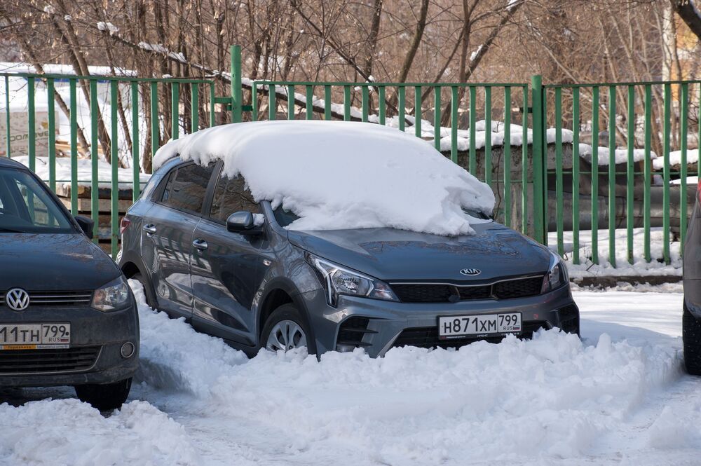 После апрельского снегопада