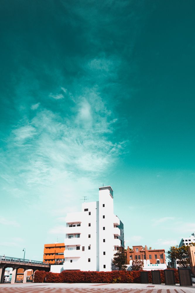 Simple lines of Yokohama