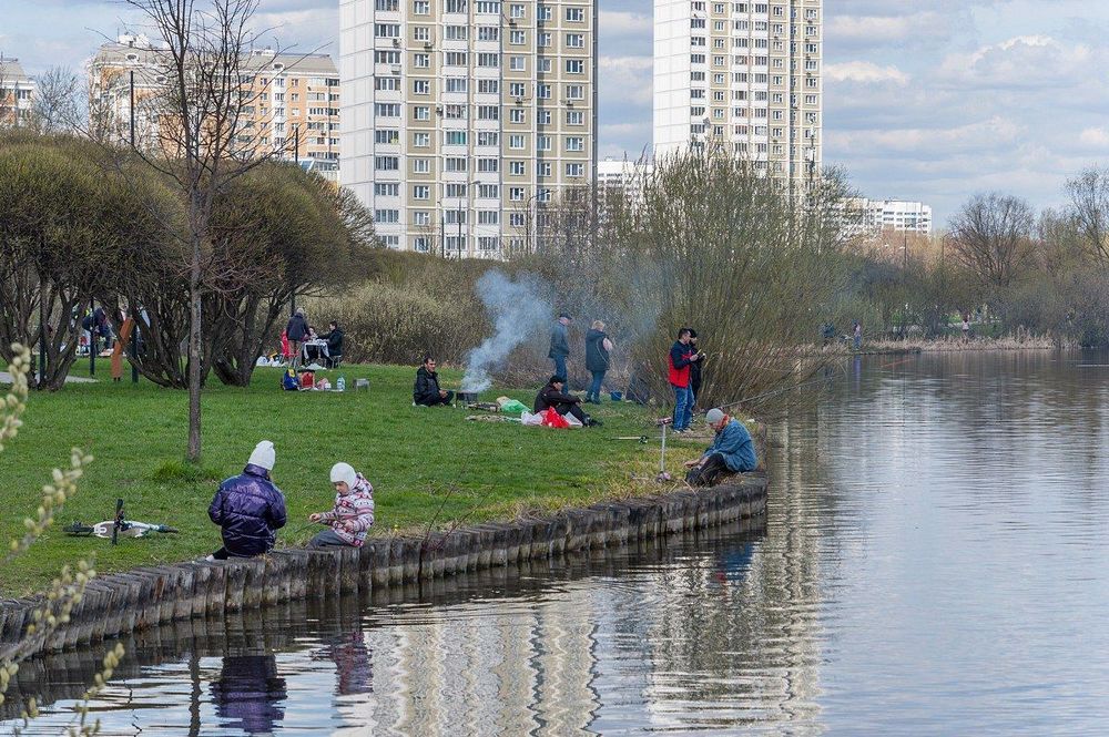 Первое мая в городском парке