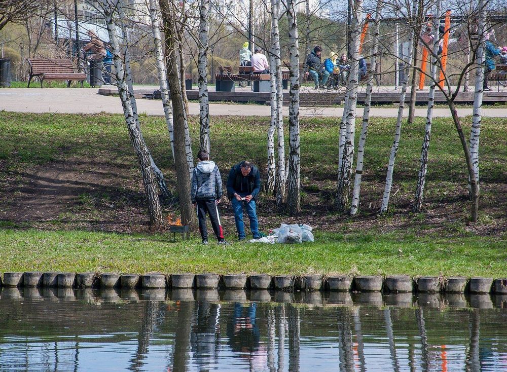 Первое мая в городском парке