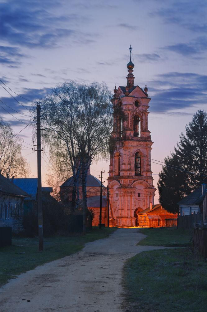 Преображенская церковь в селе Погост