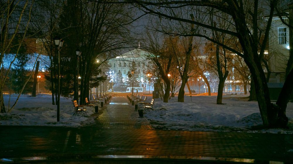 апрельский вечер
