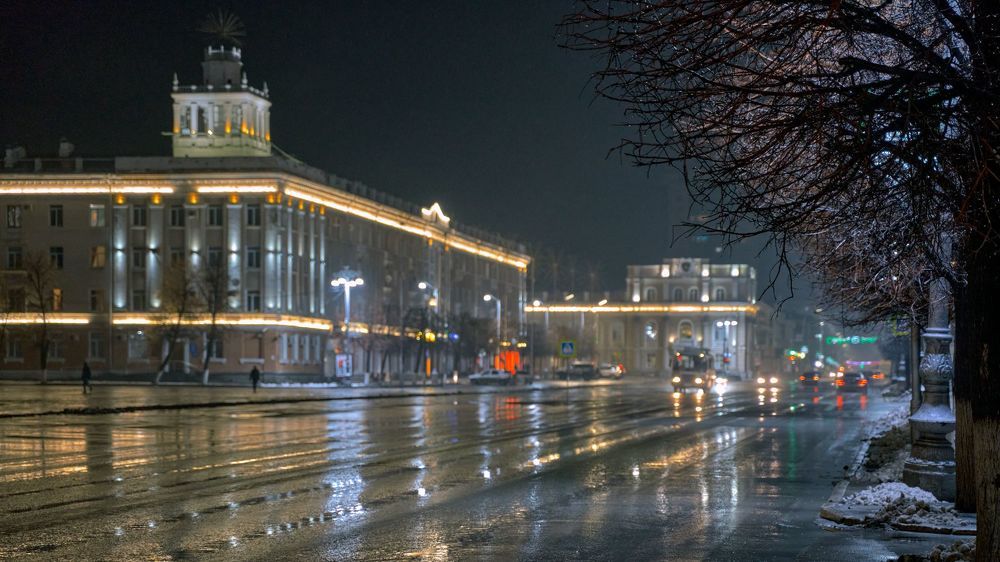 апрельский вечер