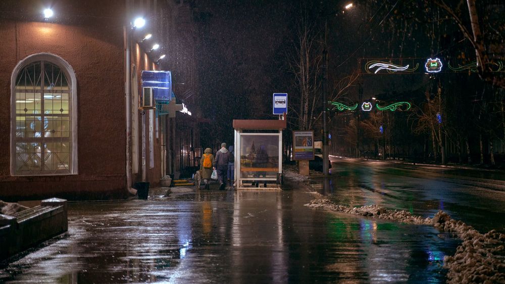 апрельский вечер