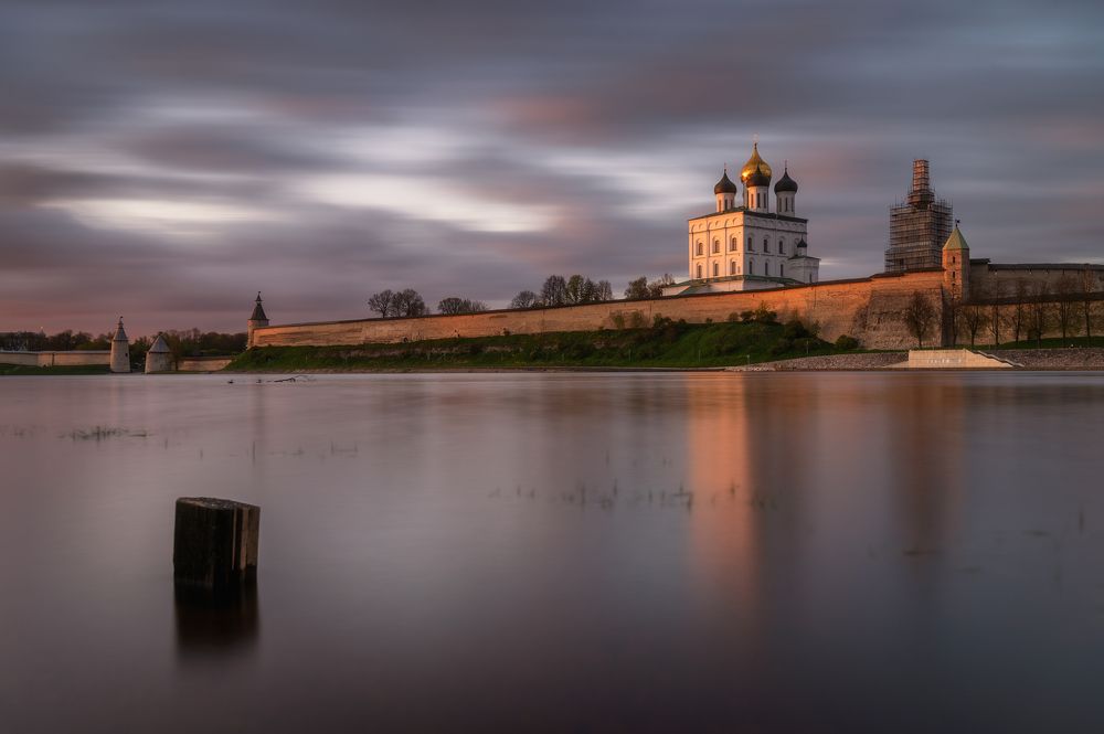 Вечер у Кремля