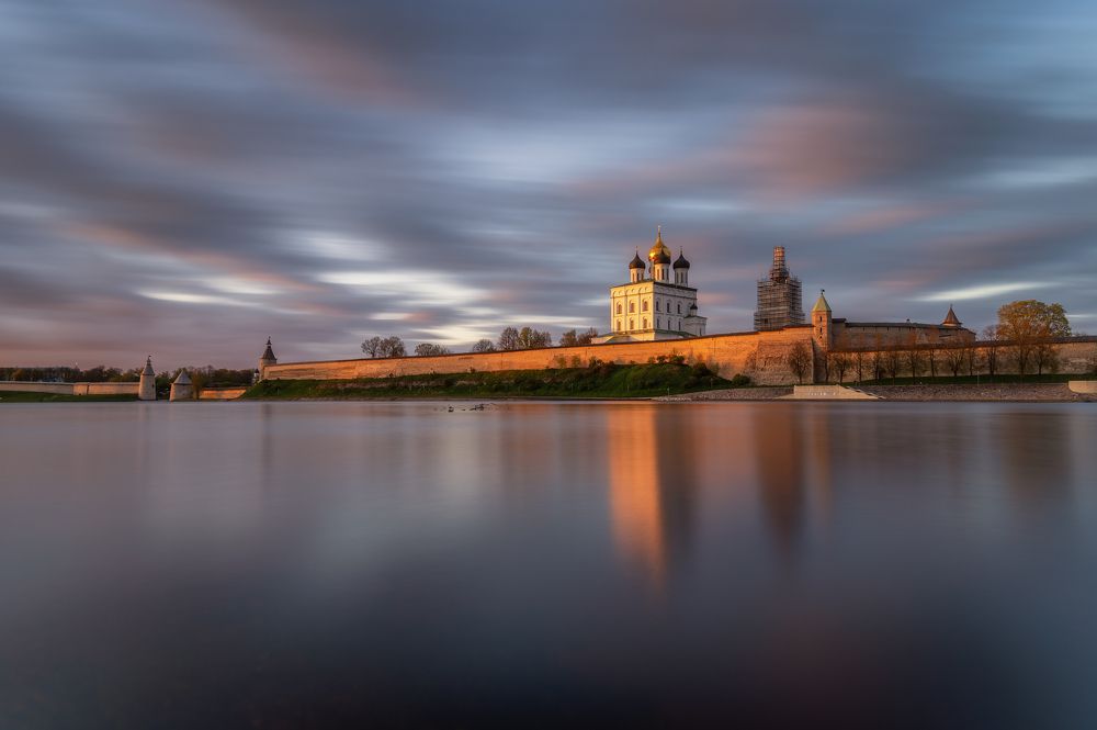 Вечер у Кремля