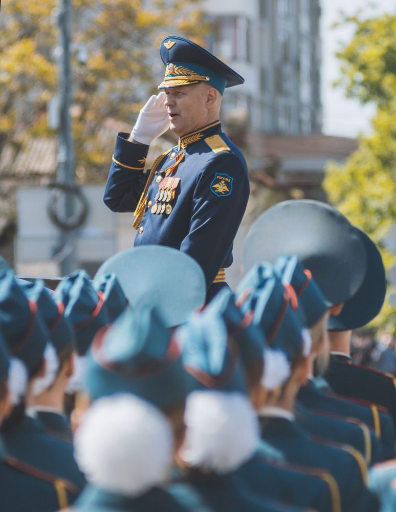 Парад Победы в Краснодаре.