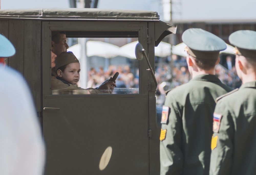 Парад Победы в Краснодаре.