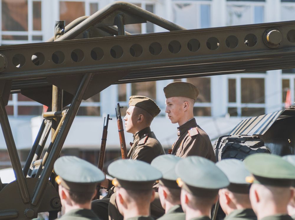 Парад Победы в Краснодаре.