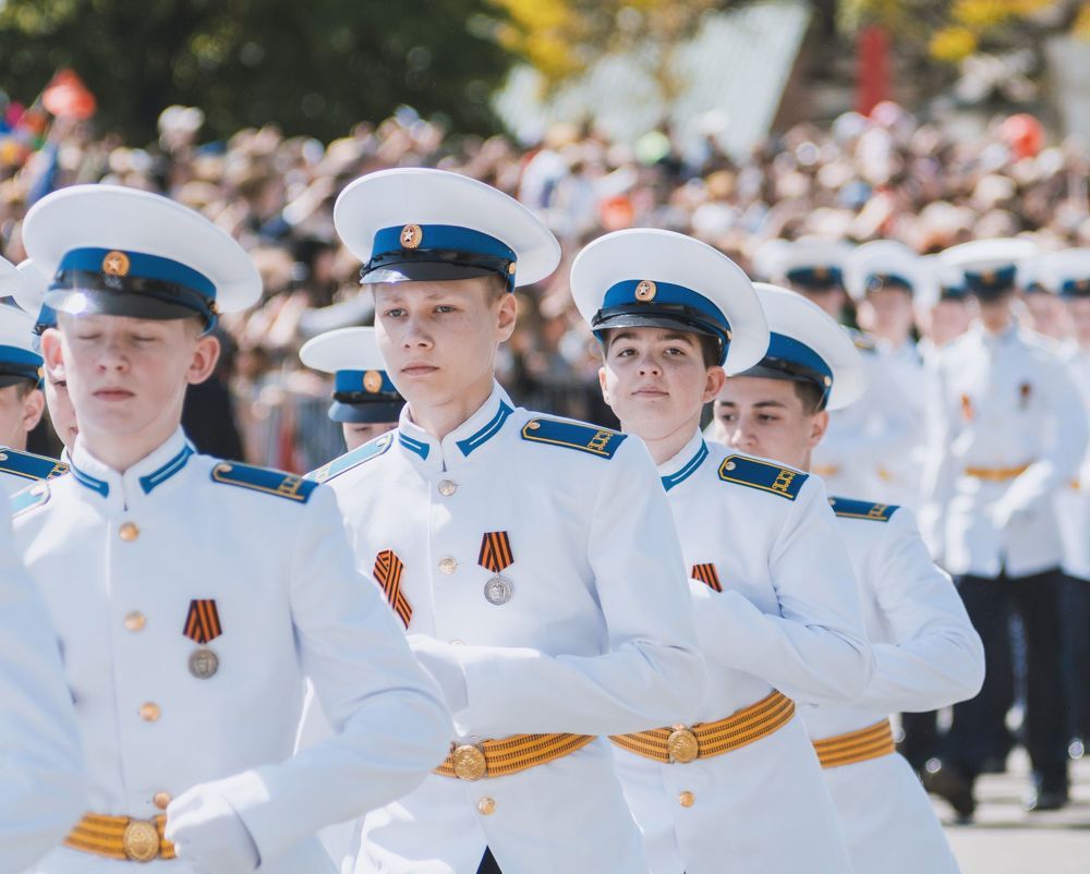 Парад Победы в Краснодаре.