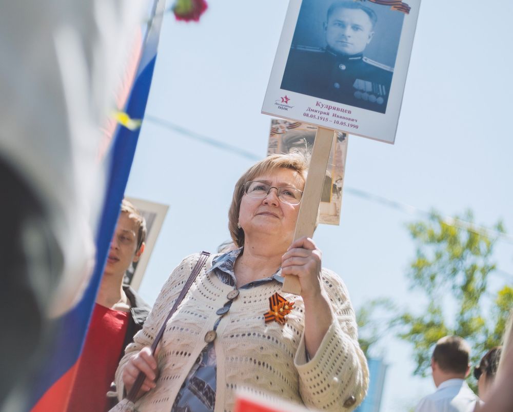 Шествие бессмертного полка.