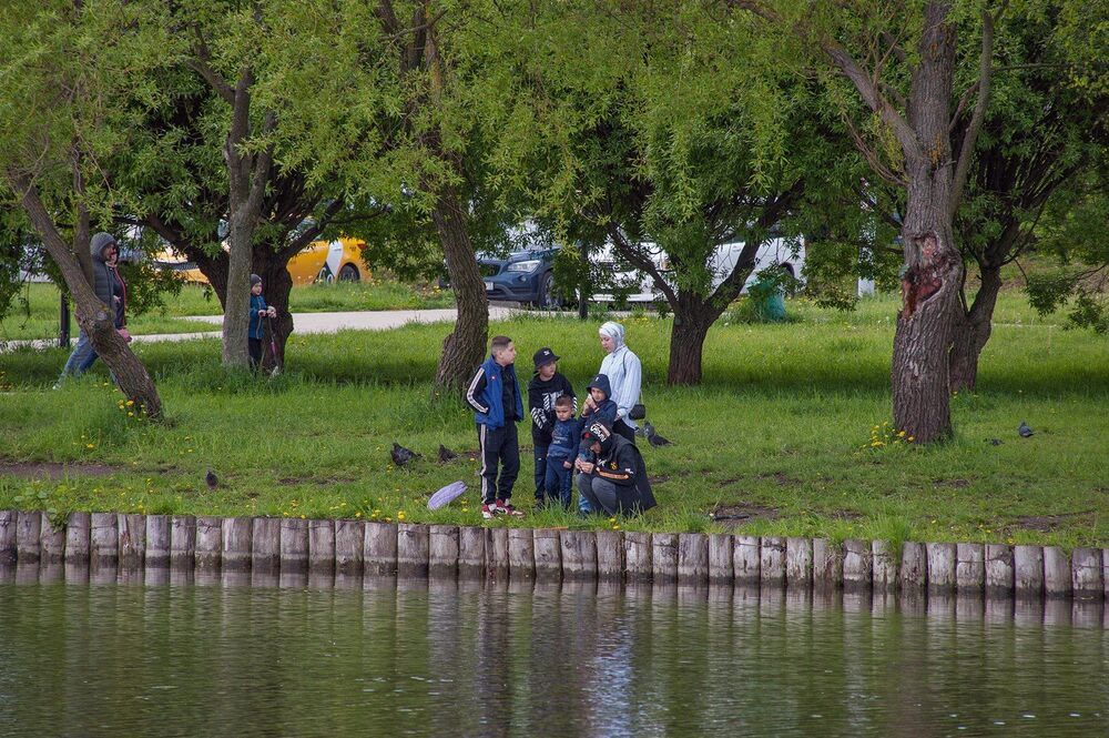 В  парке Южного Бутово