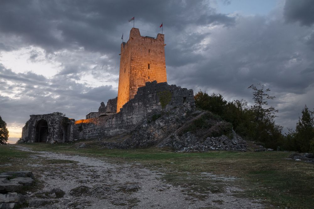 Вечер в горах