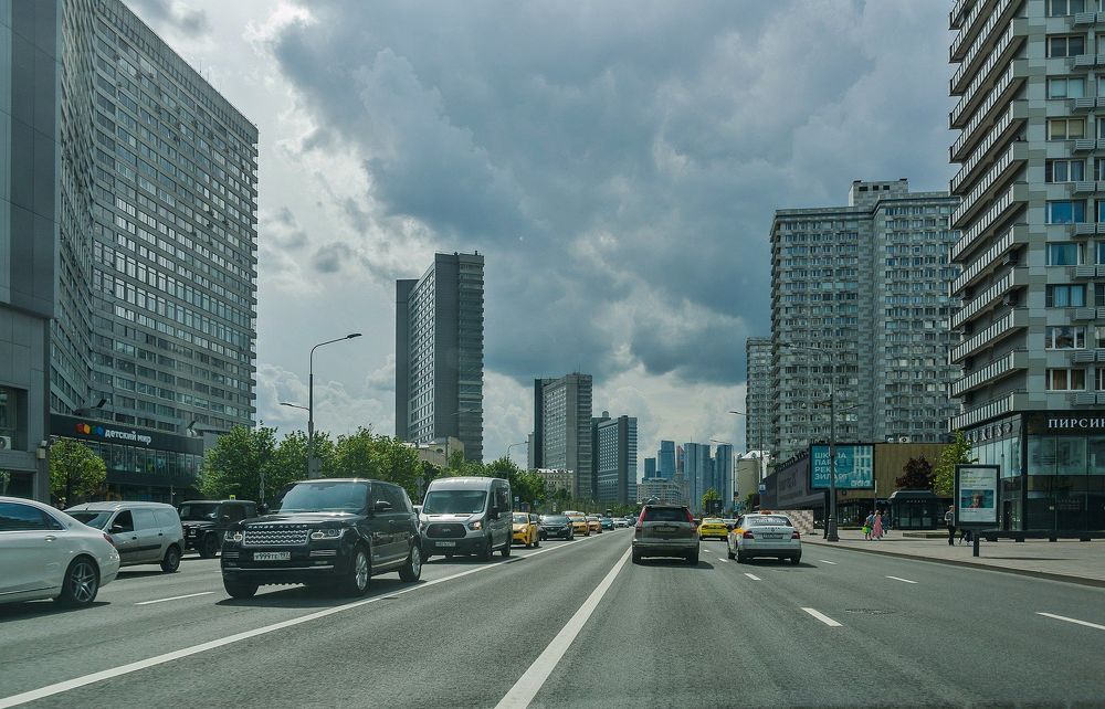 За рулём по Москве