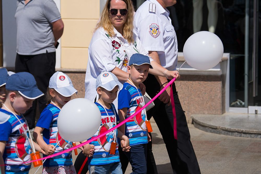 Парад Дошколят в Ялте
