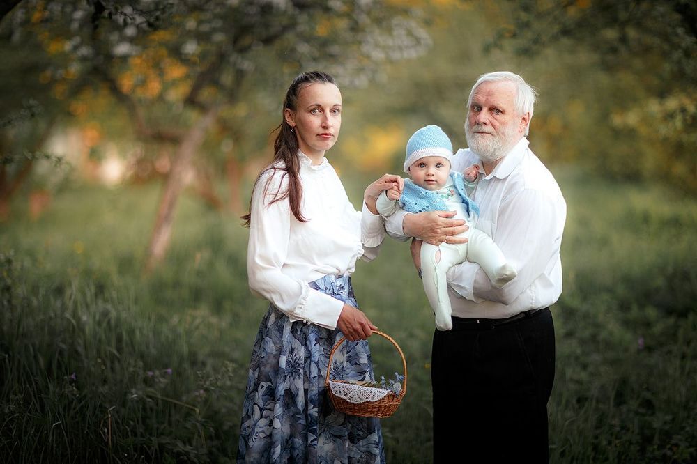 В старом саду