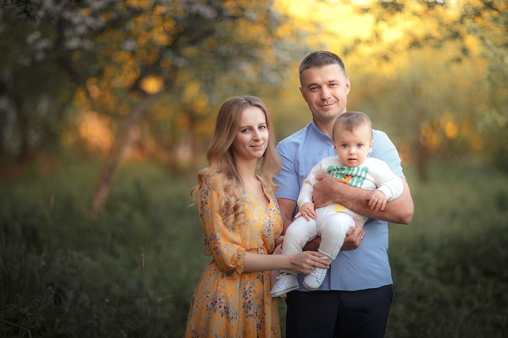 Юрик и его счастливые родители ?