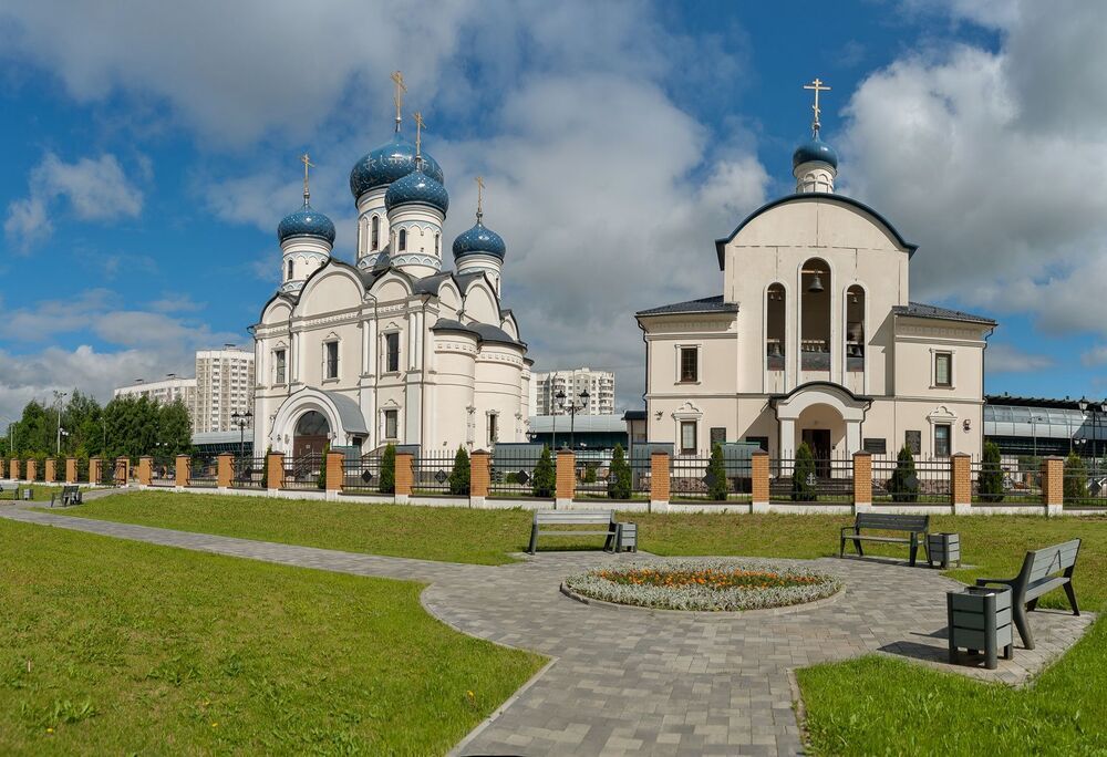 Храм святого праведного воина Феодора Ушакова в Южном Бутове